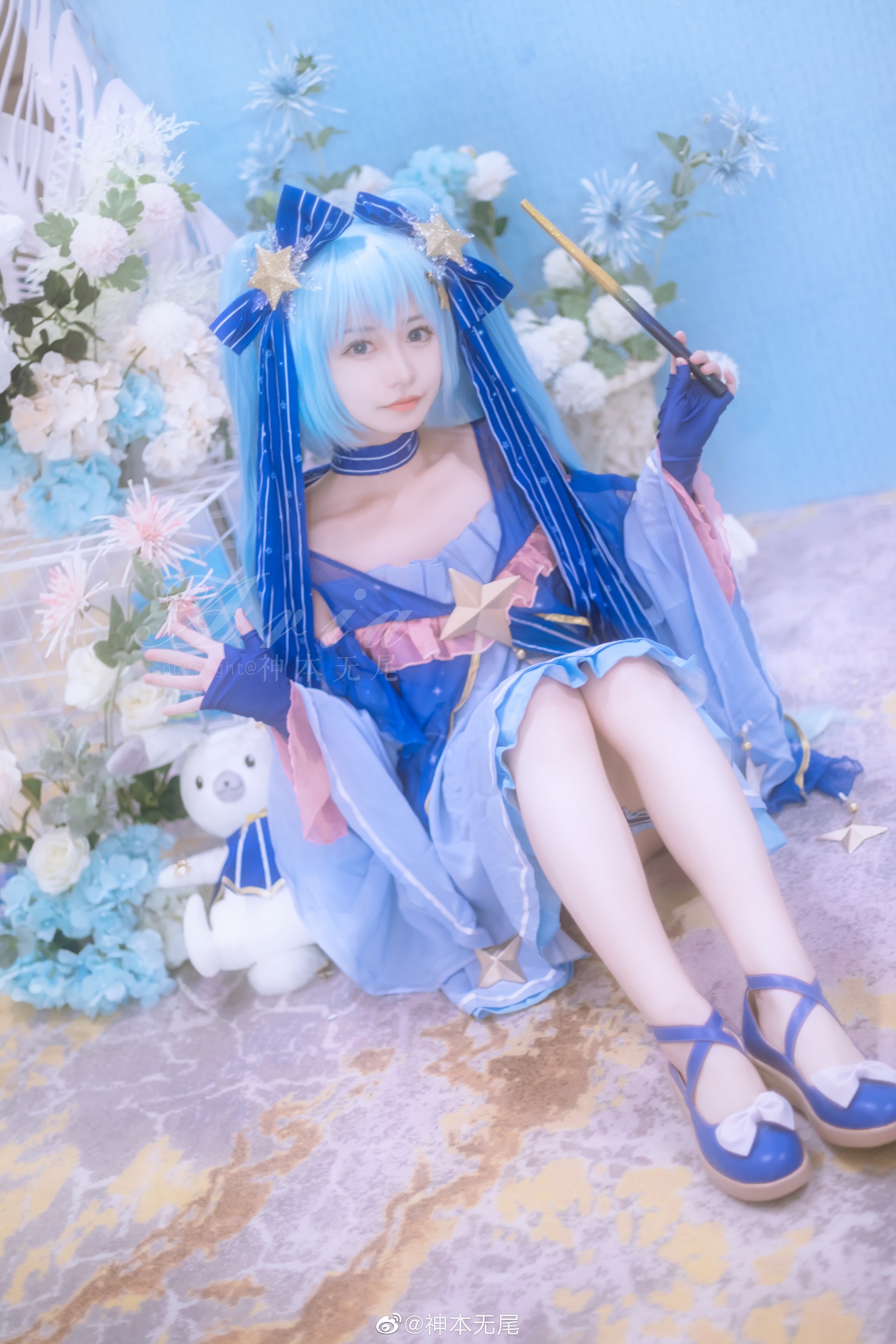 初音未來 miku 雪初音  @神本無尾 - COSPLAY -