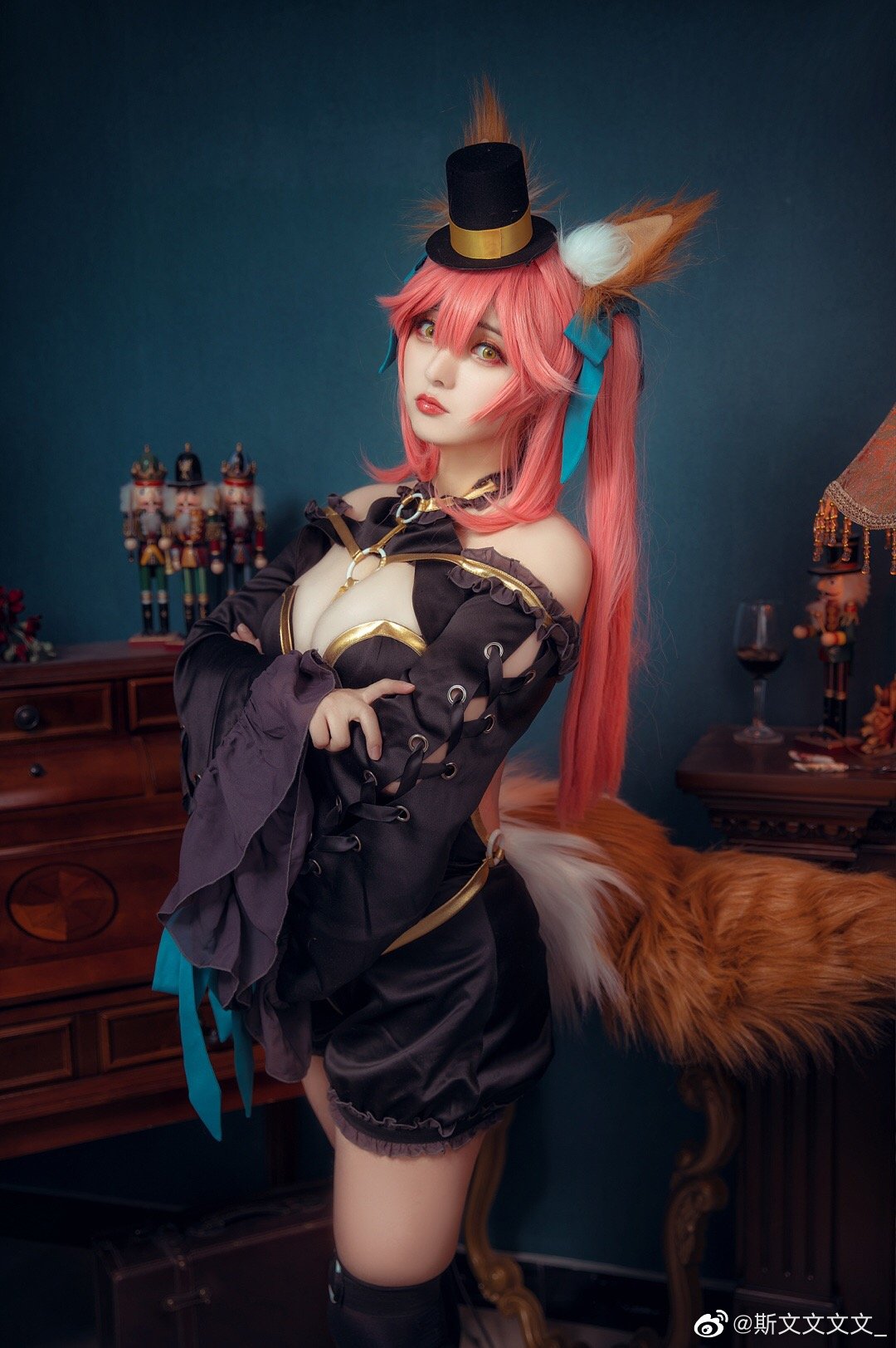 Fate/EXTELLA  玉藻前 漆黑魔術師  @斯文文文文_ - COSPLAY -