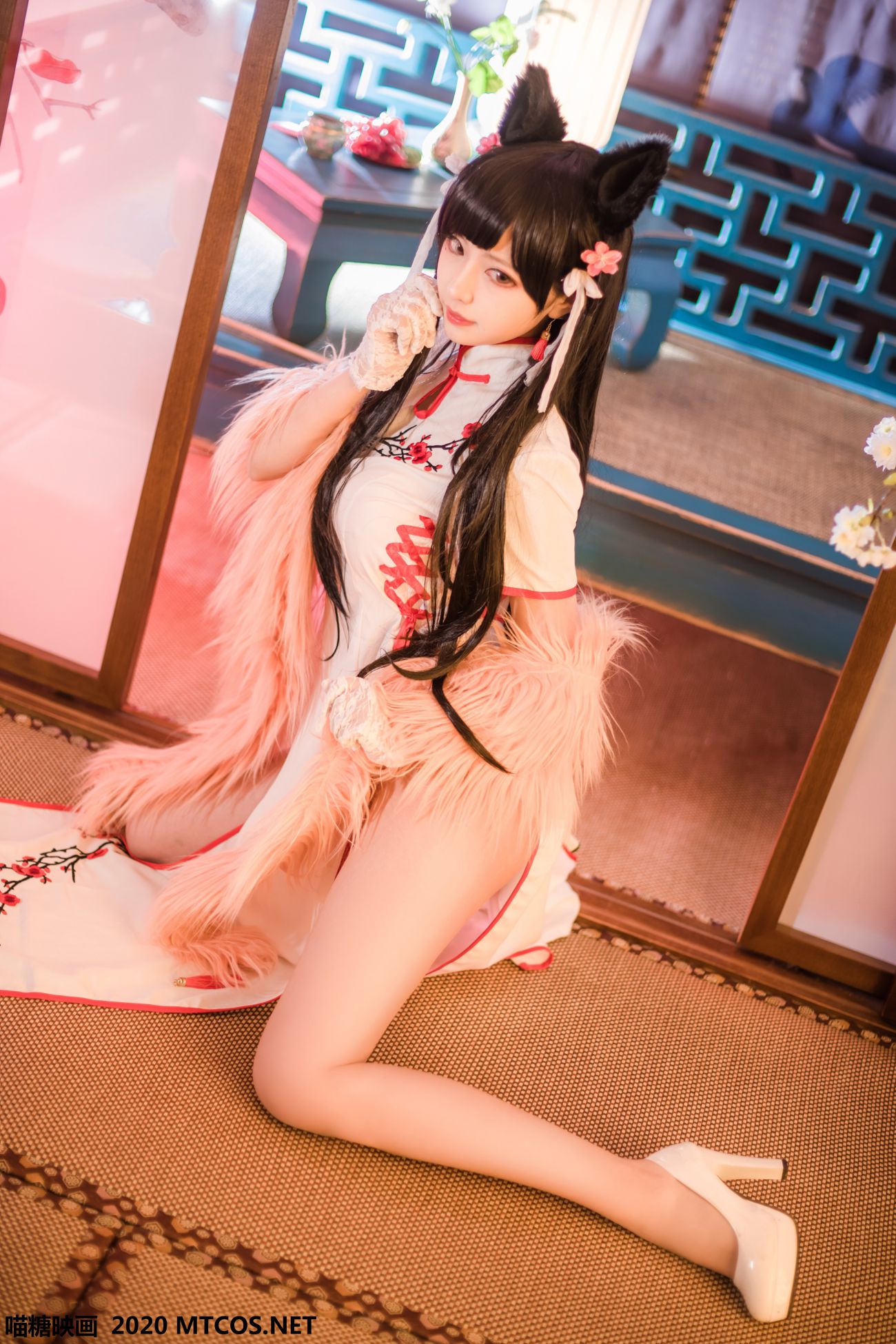喵糖映畫 HML.010 愛宕旗袍 - COSPLAY -