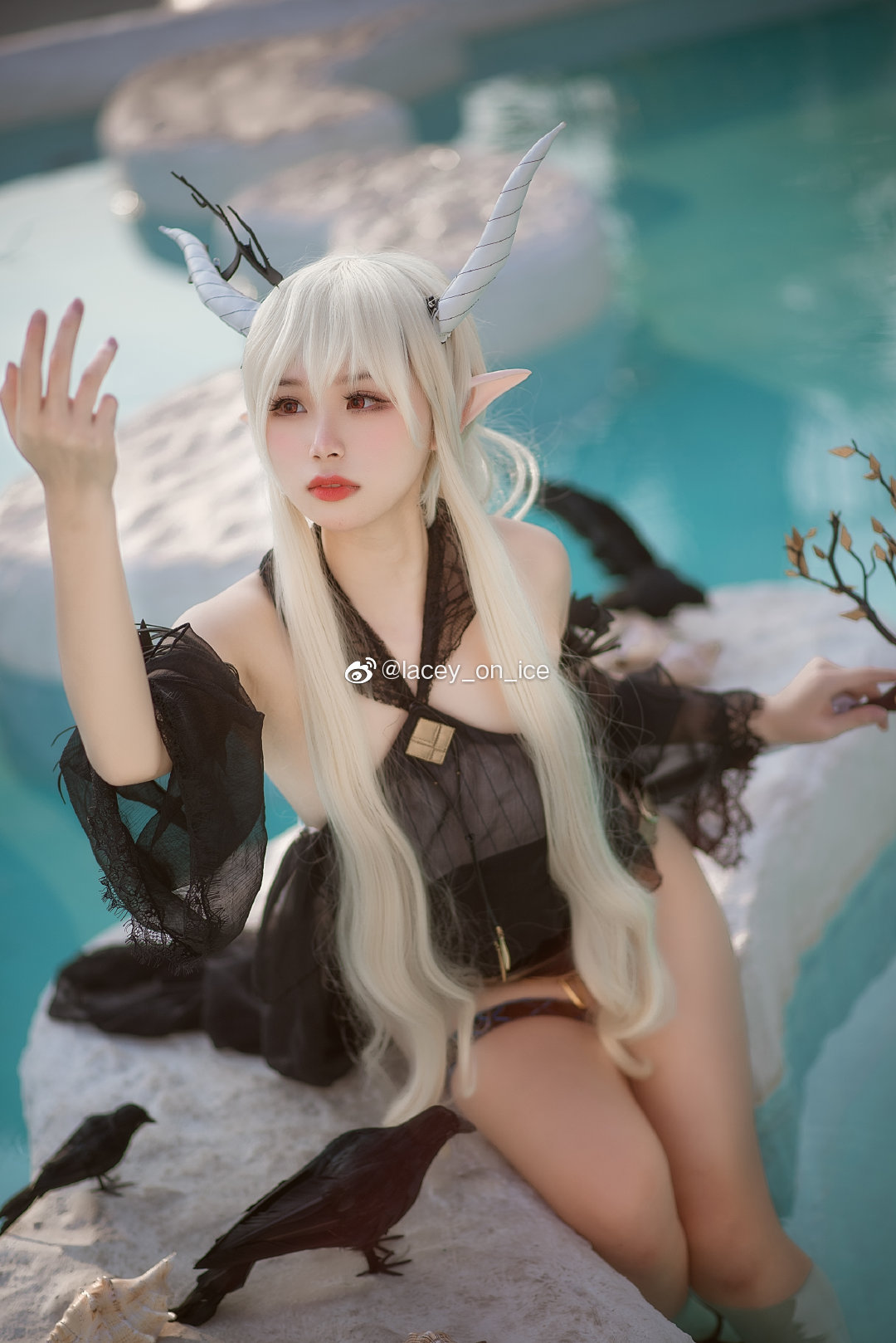 明日方舟 閃靈 @lacey_on_ice - COSPLAY -