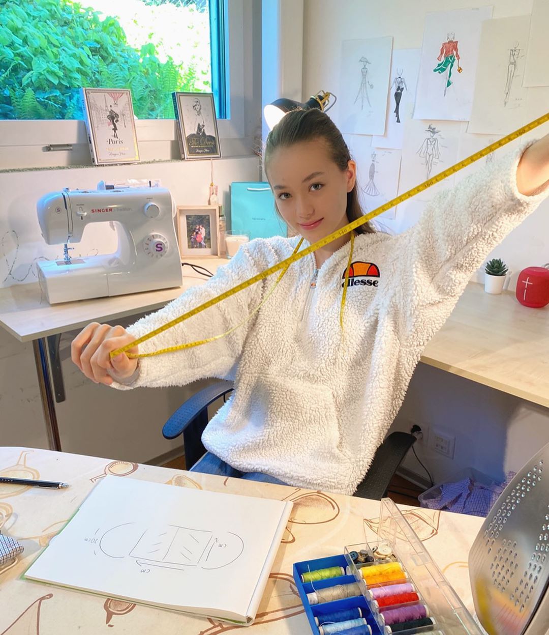 奇跡の13歳！德日混血正妹不食人間煙火的空靈感　網友直呼想呵護疼愛