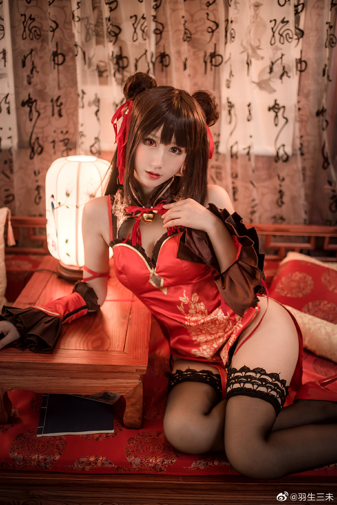 約會大作戰  時崎狂三 旗袍  @羽生三未 - COSPLAY -