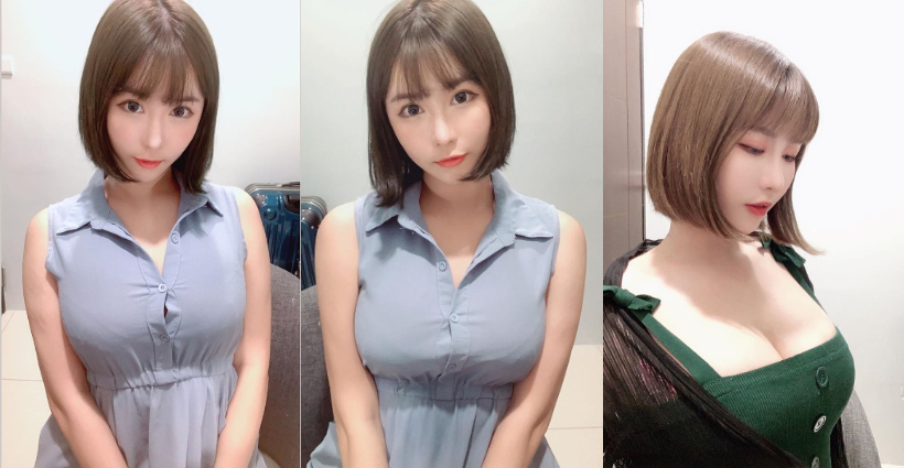 「Sylvia 希維亞」衣服買太小　胸前扣子快爆開 - 美女圖 -