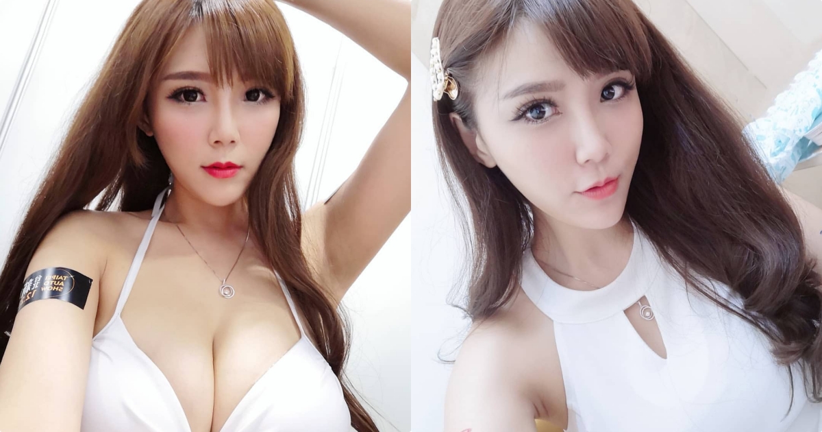 正妹「凱蒂 Kitty」自拍時胸前好雄偉 - 美女圖 -