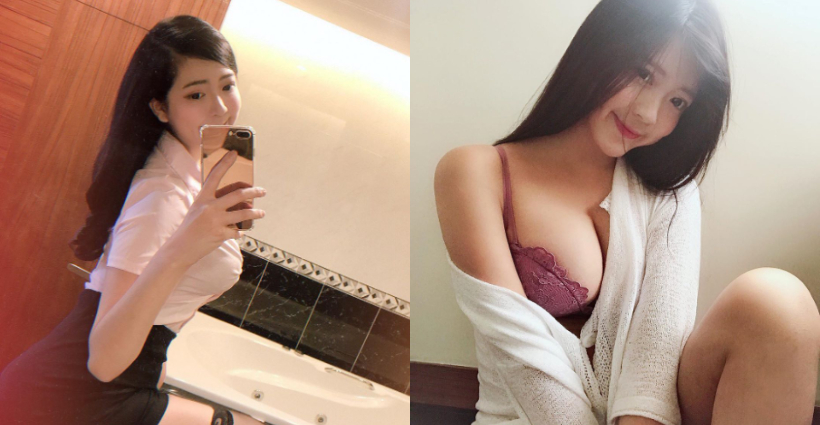 巨乳財務顧問「品妍」乳球把襯衫釦子撐到快爆開 - 美女圖 -