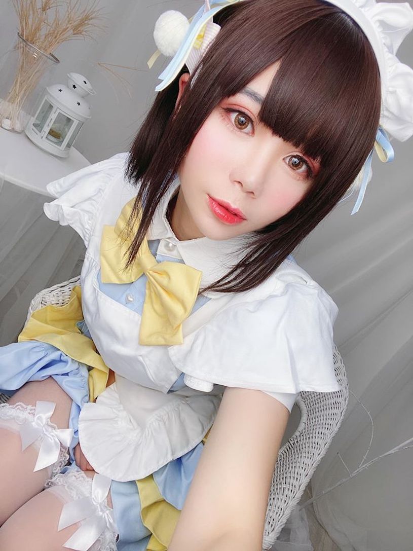 淨化眼球時間到！甜萌系 Coser「織泱」長相超無害！卸下外衣&#8230;深溝雪乳再也藏不住