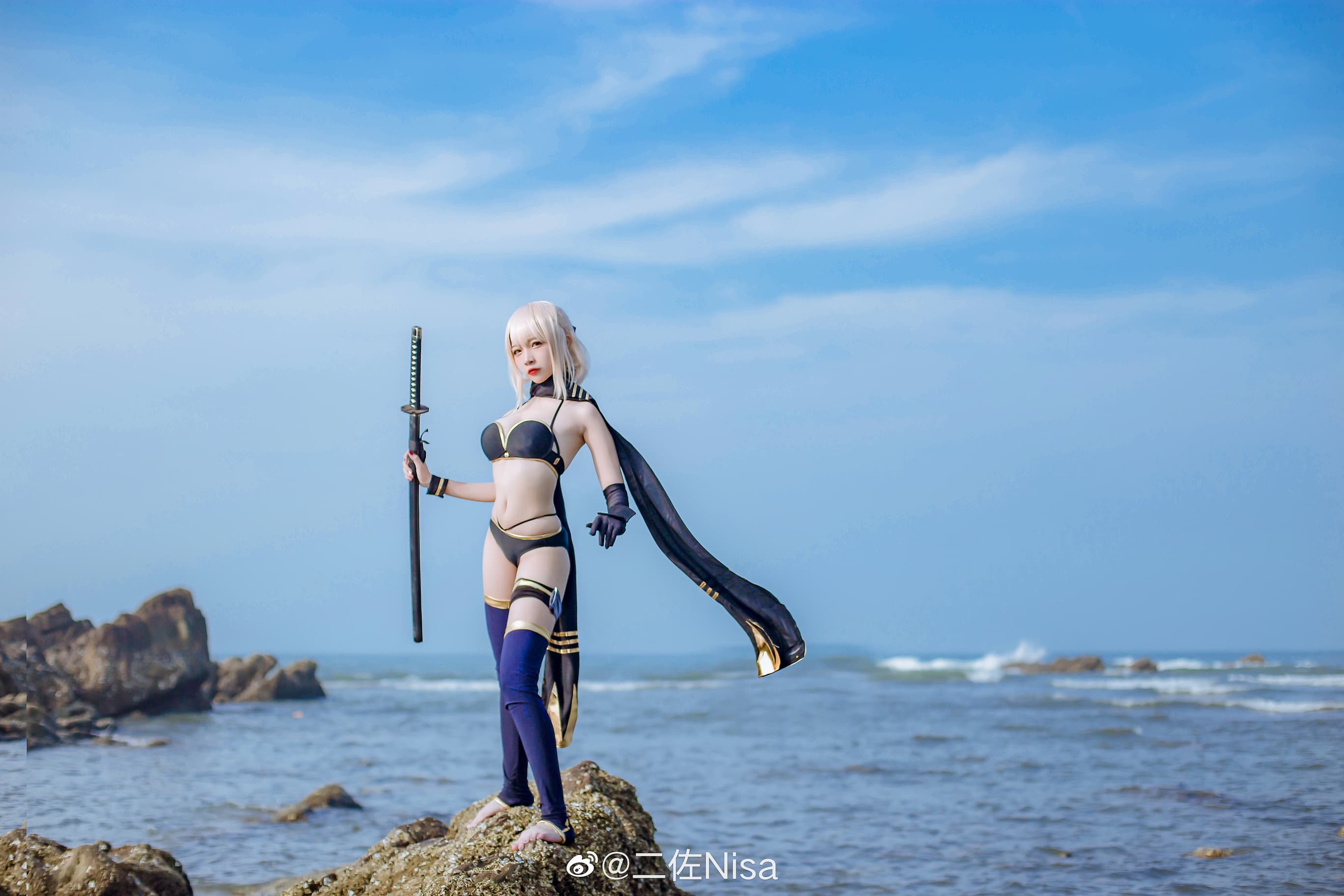 fate 沖田總司 泳裝 @二佐Nisa - COSPLAY -
