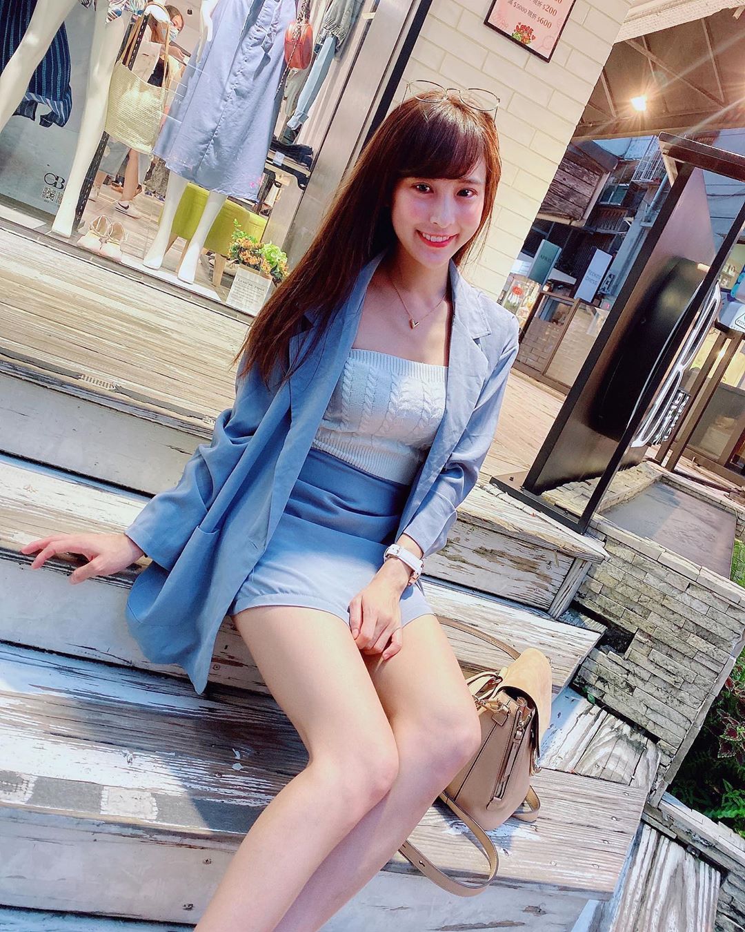 啦啦隊女神孟潔  毫不保留的將把性感美照都放上來 - 美女圖 -