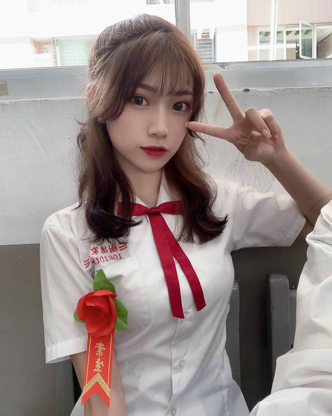 剛畢業的台灣18歲高中妹（兇 ) - 美女圖 -