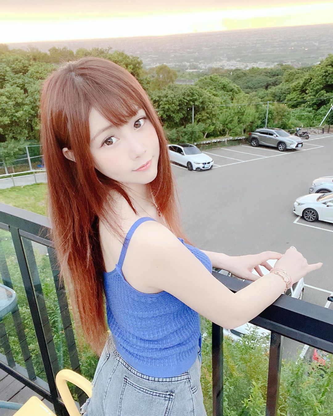 正妹「小林兒」到彰化網美景點太興奮 - 美女圖 -