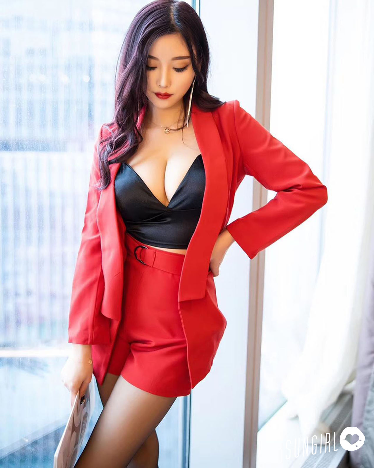 楊晨晨、美尻女王性感豐臀穿上小丁讓人手癢癢想打屁屁! - 亞洲美女 -