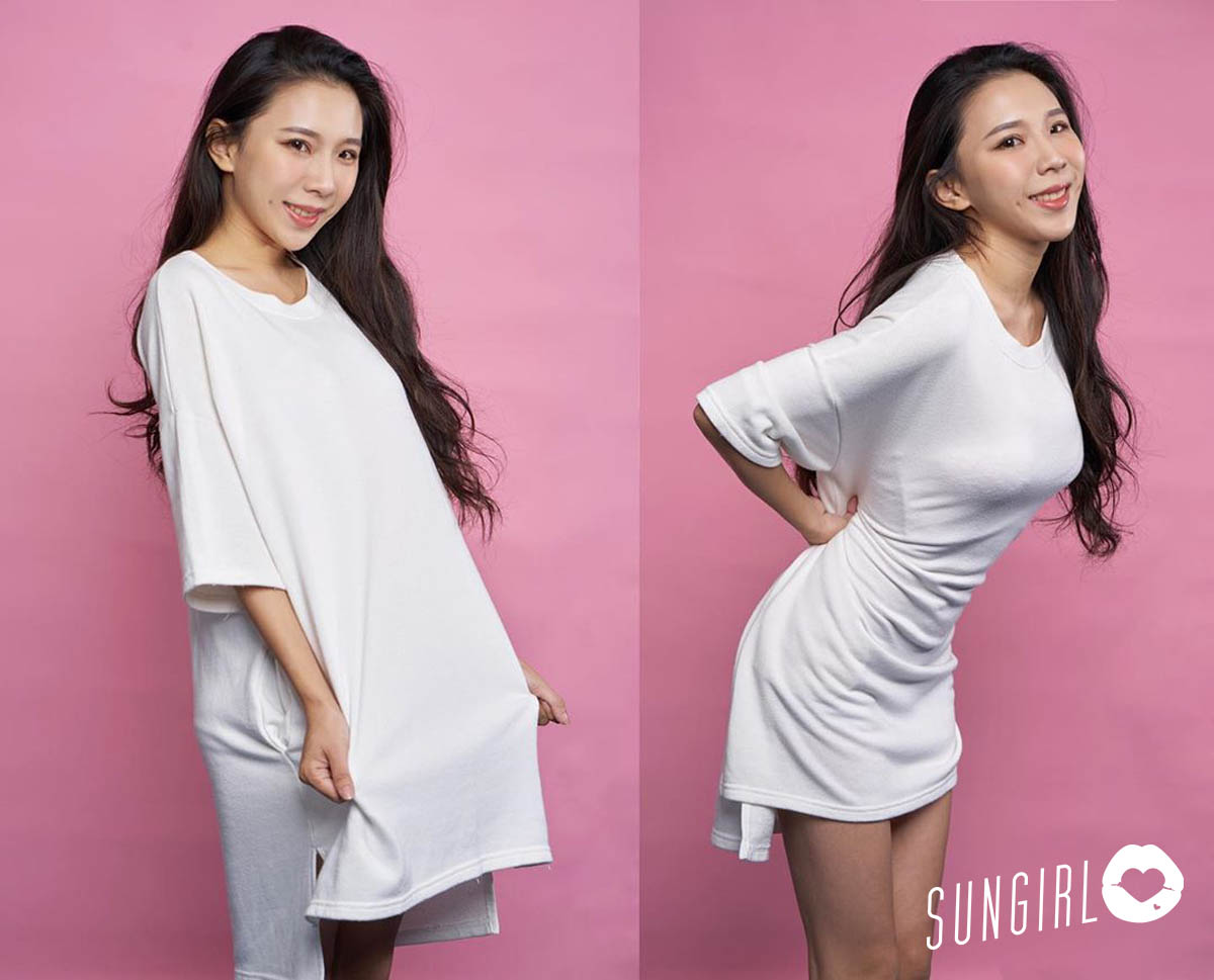 PonPon巧芃、超甜美梨渦女孩！主持麻豆都專業，「優雅身段」太迷人 - 美女圖 -