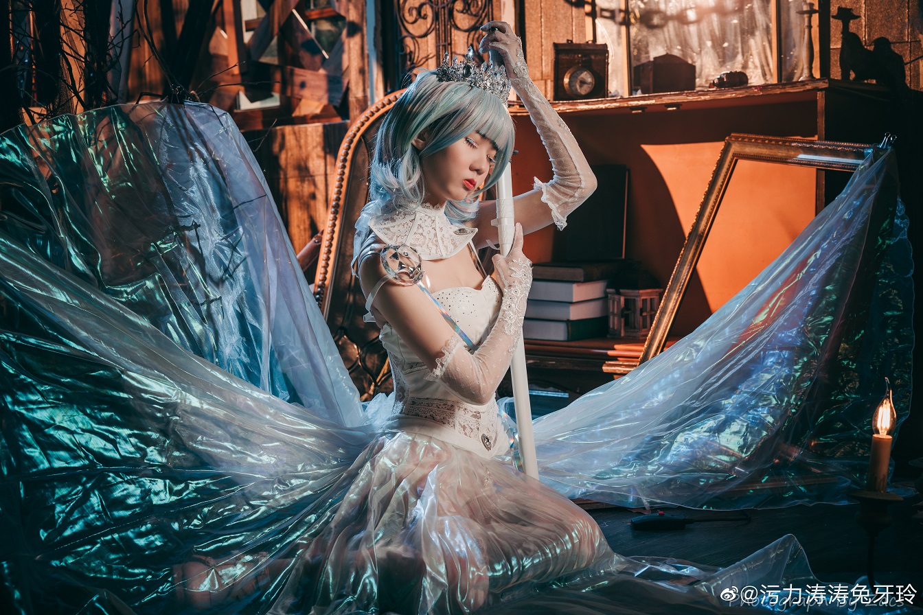 寶石之國  鑽石  同人婚紗  @汙力濤濤兔牙玲 - COSPLAY -