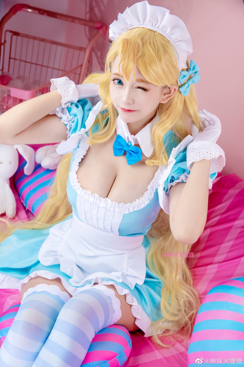 碧藍航線  埃米爾·貝爾汀  換裝『「女仆」浪漫』  @神探火狸狸 - COSPLAY -