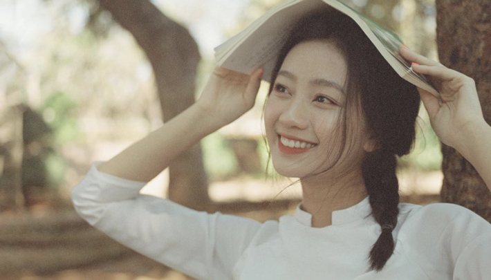 仙女下凡越南學生妹?網友:我又戀愛了~VŨ NHẬT LINH - 亞洲美女 -