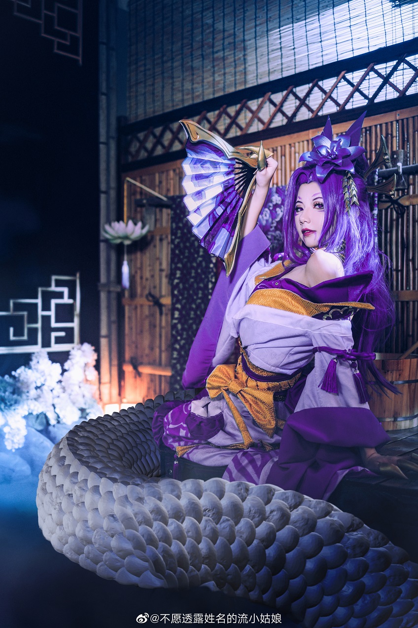 英雄聯盟  蛇女  靈魂蓮華  綻靈節  @不願透露姓名的流小姑娘 - COSPLAY -