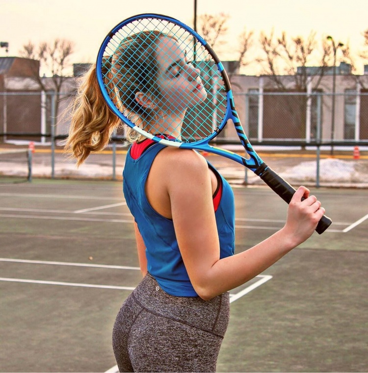 網球界「艾瑪華森」15歲初長成！仙女打球逆天大長腿 整個網壇轟動~Makenzie Raine 歐美美女