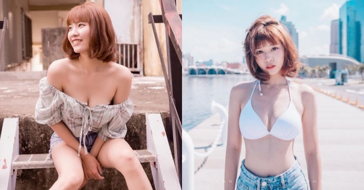 身材好就是藏不住！超Ｑ女孩「短髮＋巨乳」搭配起來太無敵：她我可以～珮 - 美女圖 -