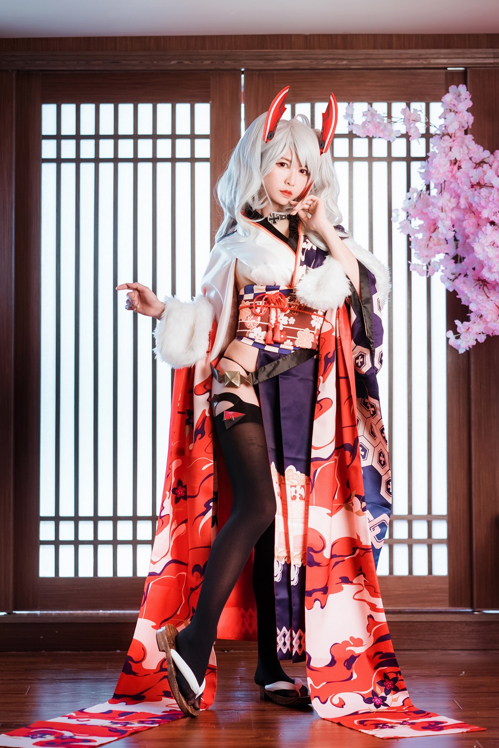 鳗魚霏兒 - 歐根親王 百花缭亂 - COSPLAY -