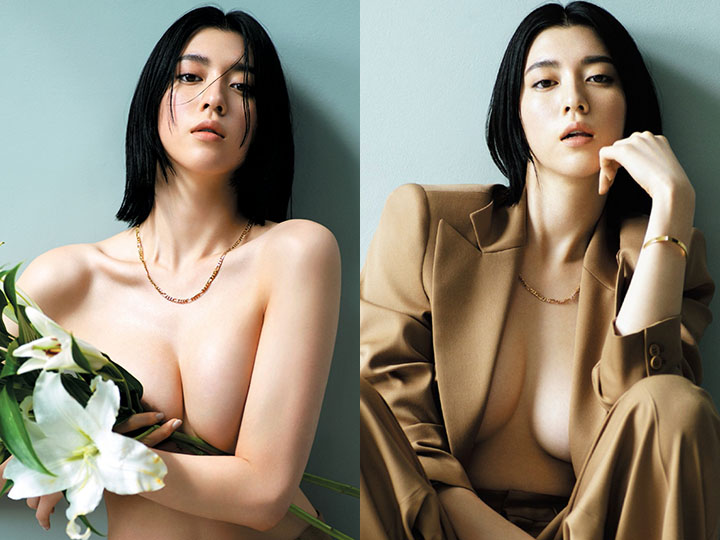 三吉彩花極限突破！為雜誌美乳特集半裸中空性感照連發 - 亞洲美女 -