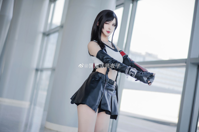 最終幻想7重制版  蒂法·洛克哈特  @黑魔法師夜子  (ijoy漫展xcgf中國游戲節) - COSPLAY -