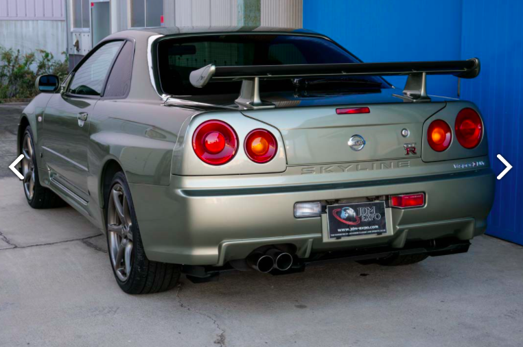 90年代經典nissan Skyline R34 Gt R 開價1 400萬 這你敢信 超跑精品 Jkf 捷克論壇