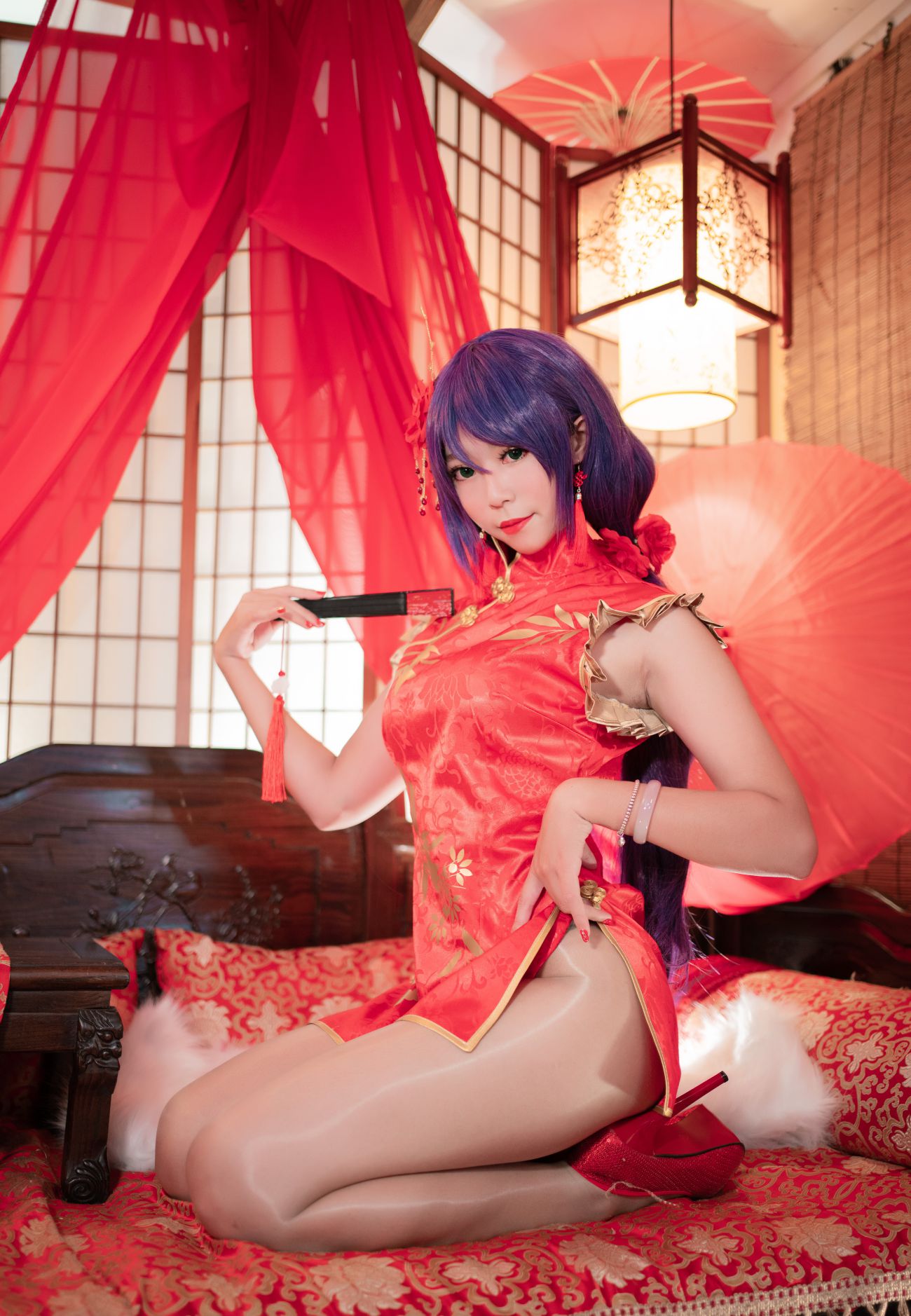 Money冷冷 高雄紅旗袍 - COSPLAY -