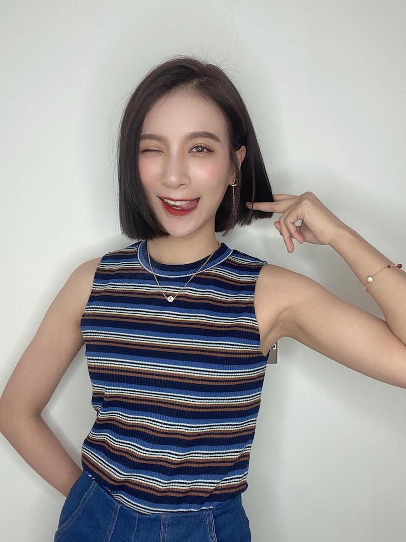 Ultra Taiwan發現極品美胸妹「michi 美千」，「紅色爆乳裝」讓現場氣氛更嗨了！