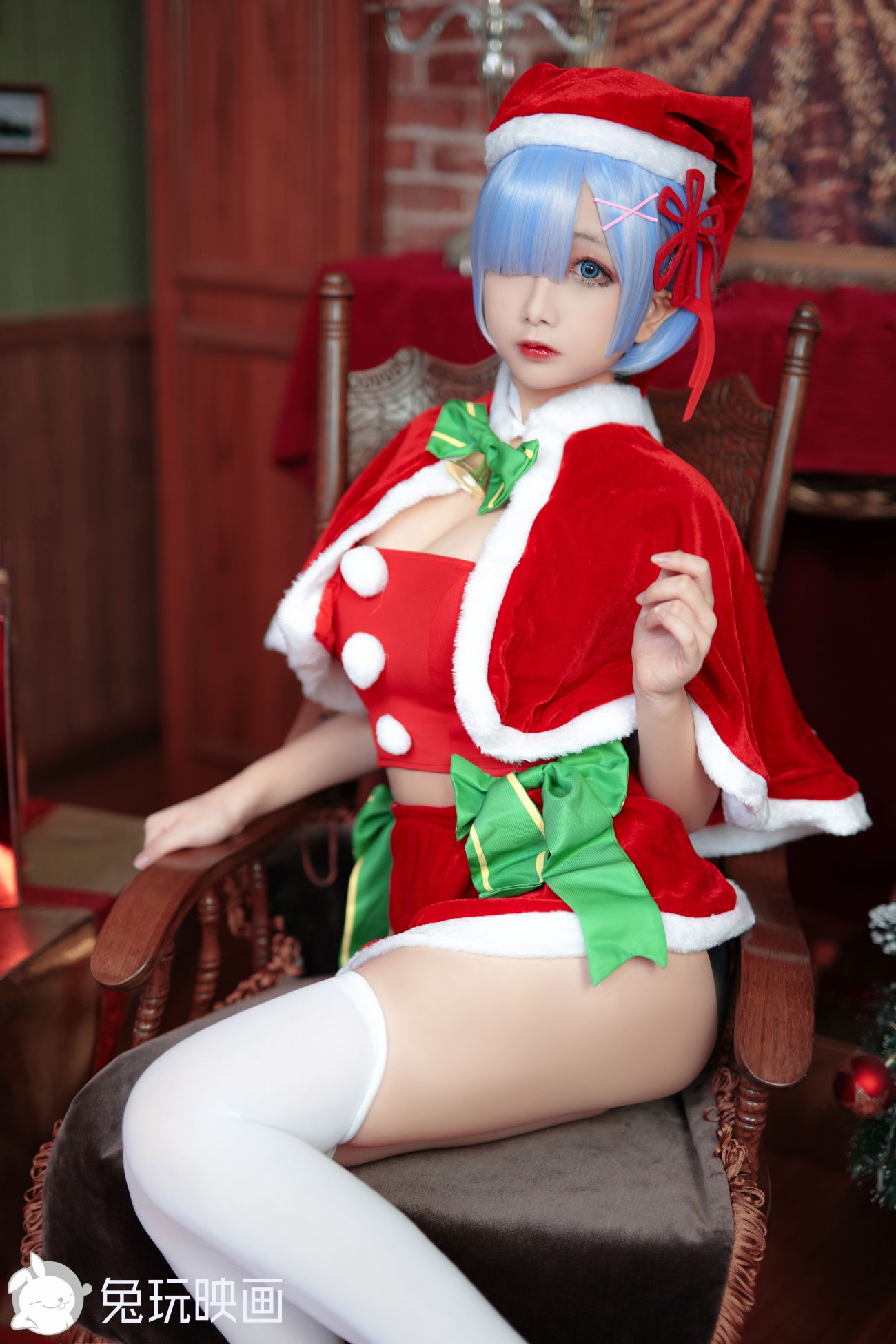兔玩映畫 聖誕蕾姆 - COSPLAY -