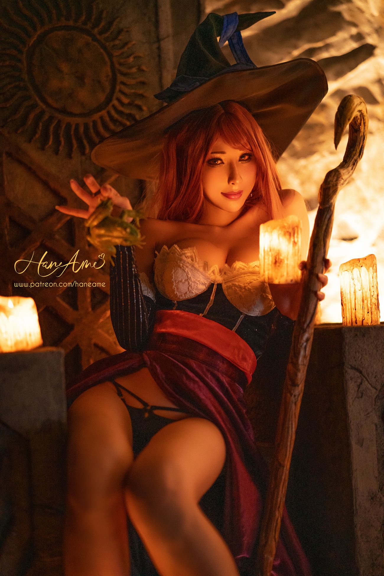 Hane Ame 雨波寫真 魔龍寶冠術士 - COSPLAY -
