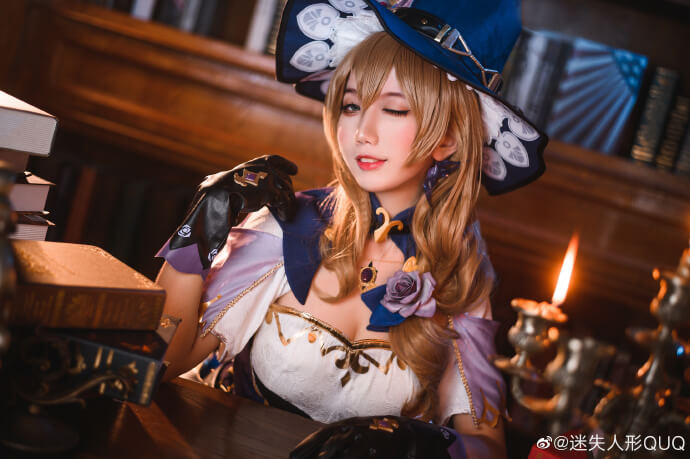 《原神》麗莎知性魔女Cosplay【CN:迷失人形QUQ】 - COSPLAY -