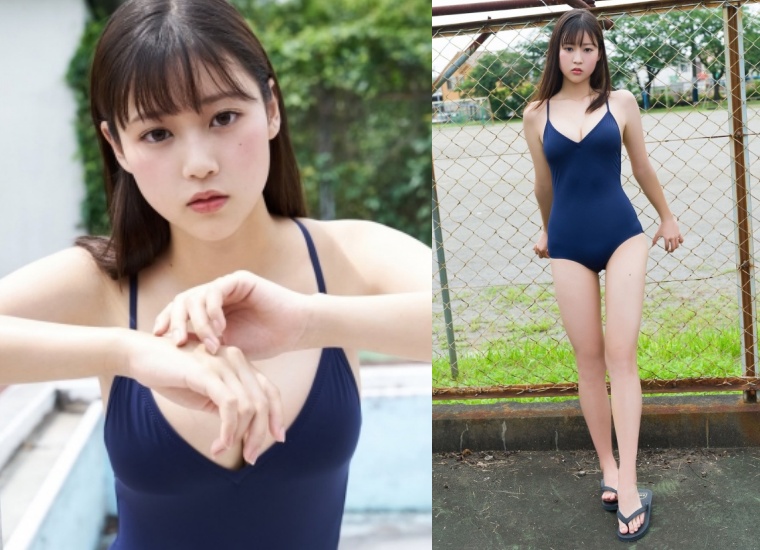 發育驚人！18 歲美少女「光野有菜」最新寫真曝光！褪去制服「胸器」超有肉