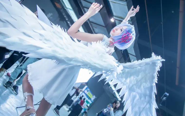 《Re：從零開始的異世界生活》天使蕾姆Cosplay - COSPLAY -