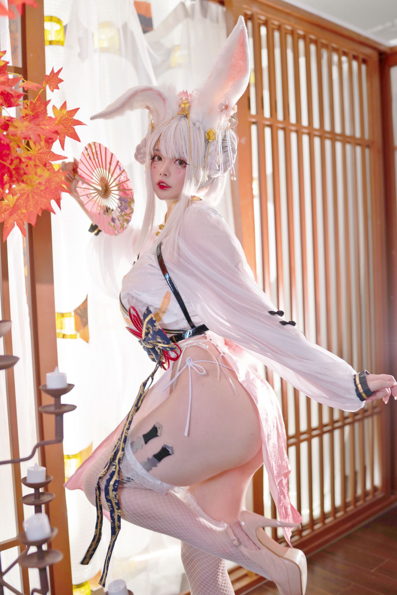 NinJA阿寨寨寫真 肉肉大白兔 - COSPLAY -