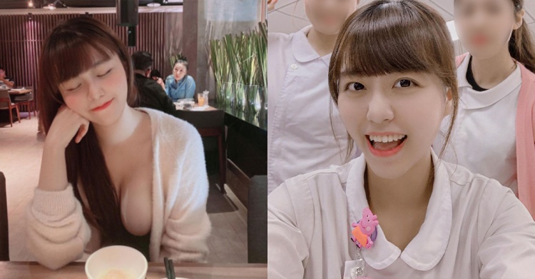 肉慾充滿！清純素人護理師大秀「超巨雙球＋性感美臀」太誘人：好想去看病~李佩瑾 - 素人正妹 -