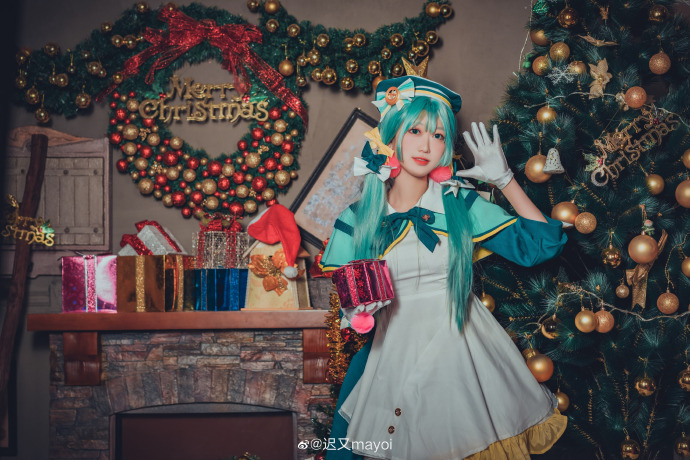 初音未來   聖誕   @遲又mayoi - COSPLAY -