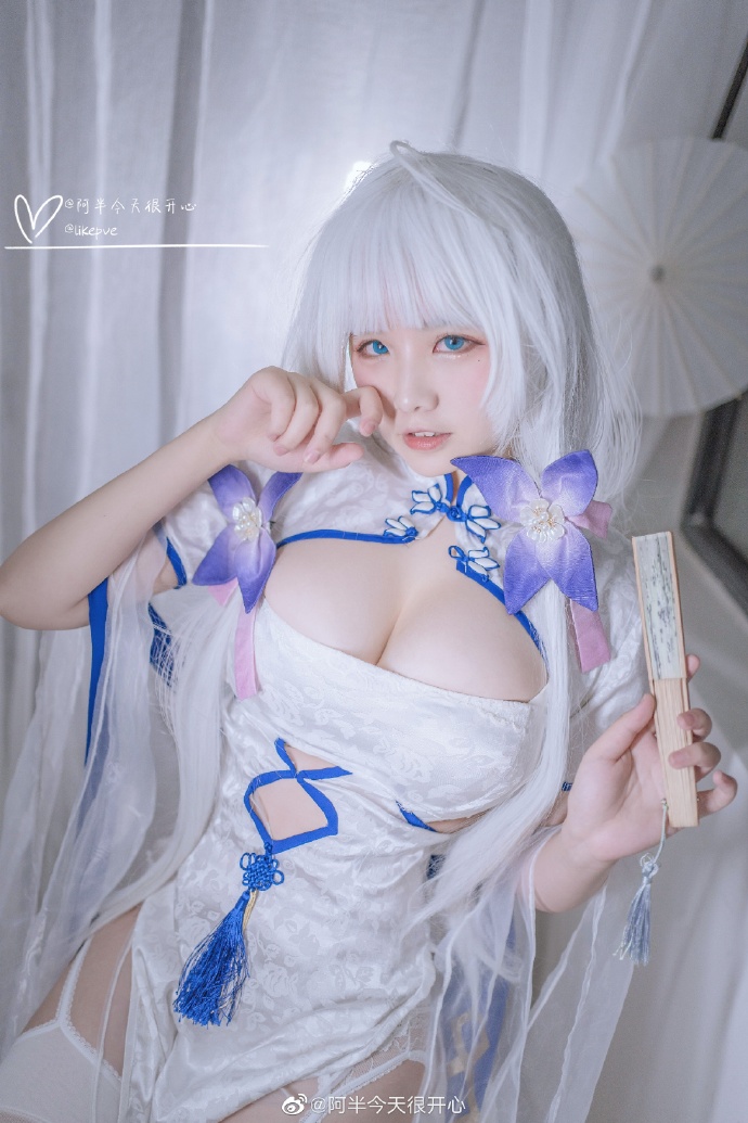 碧藍航線   光輝「鍾情春日」   @阿半今天很開心 - COSPLAY -