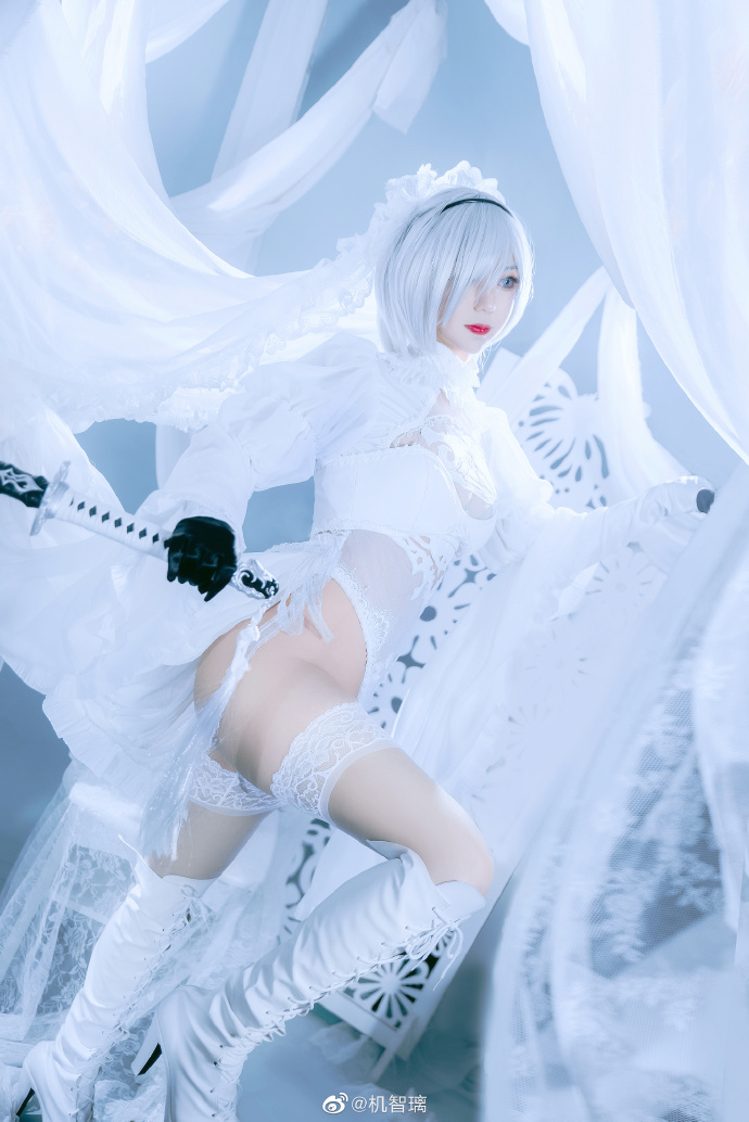 尼爾：機械紀元 2b 同人花嫁  @機智璃 - COSPLAY -
