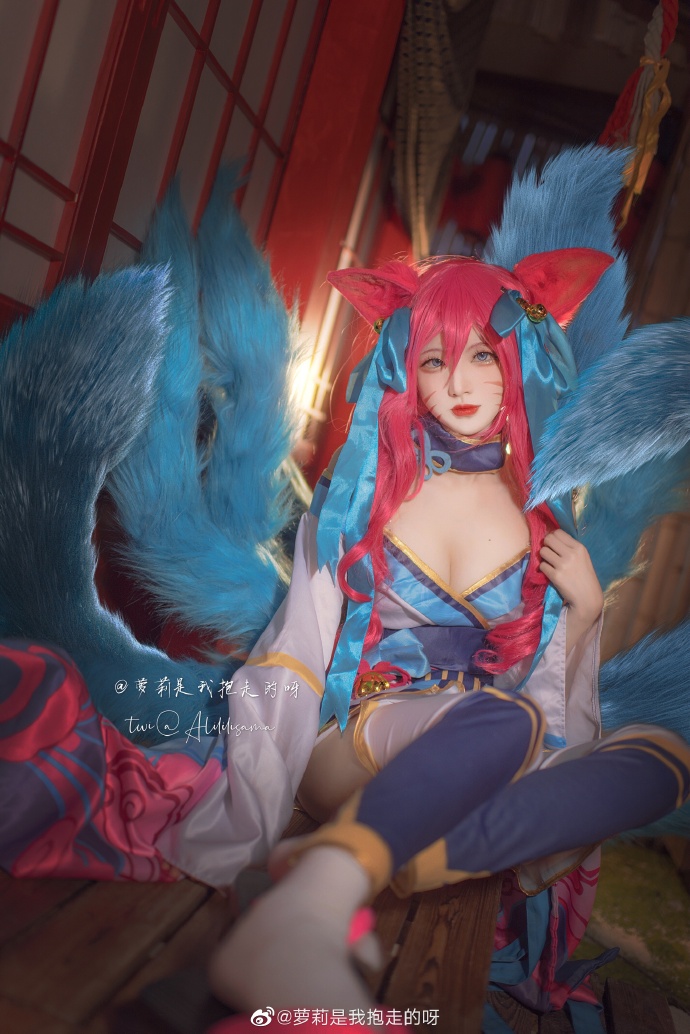 英雄聯盟   阿狸   靈魂蓮華   @蘿莉是我抱走的呀 - COSPLAY -
