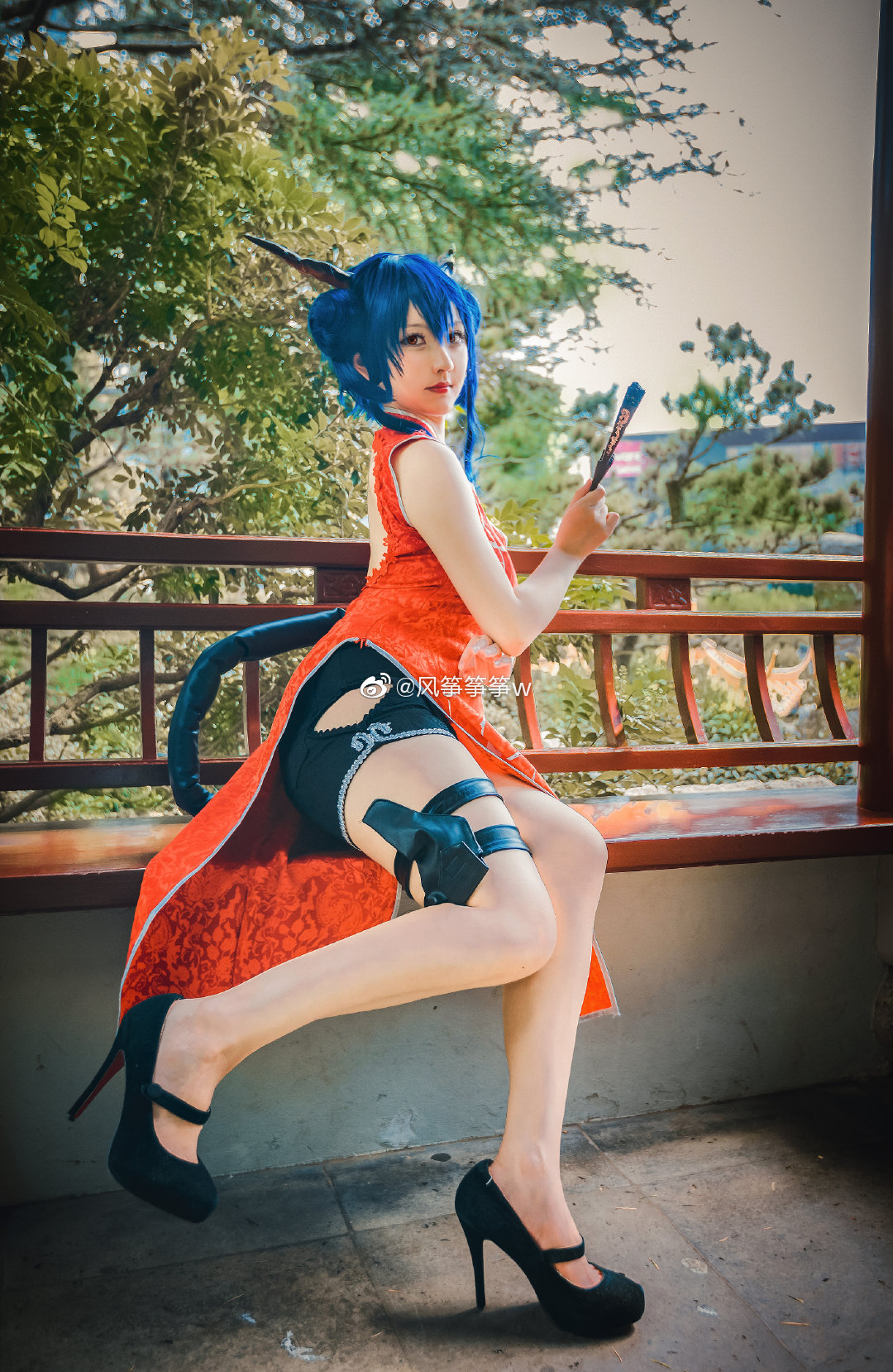 明日方舟   陳   歲紅霞   @風筝筝筝w - COSPLAY -