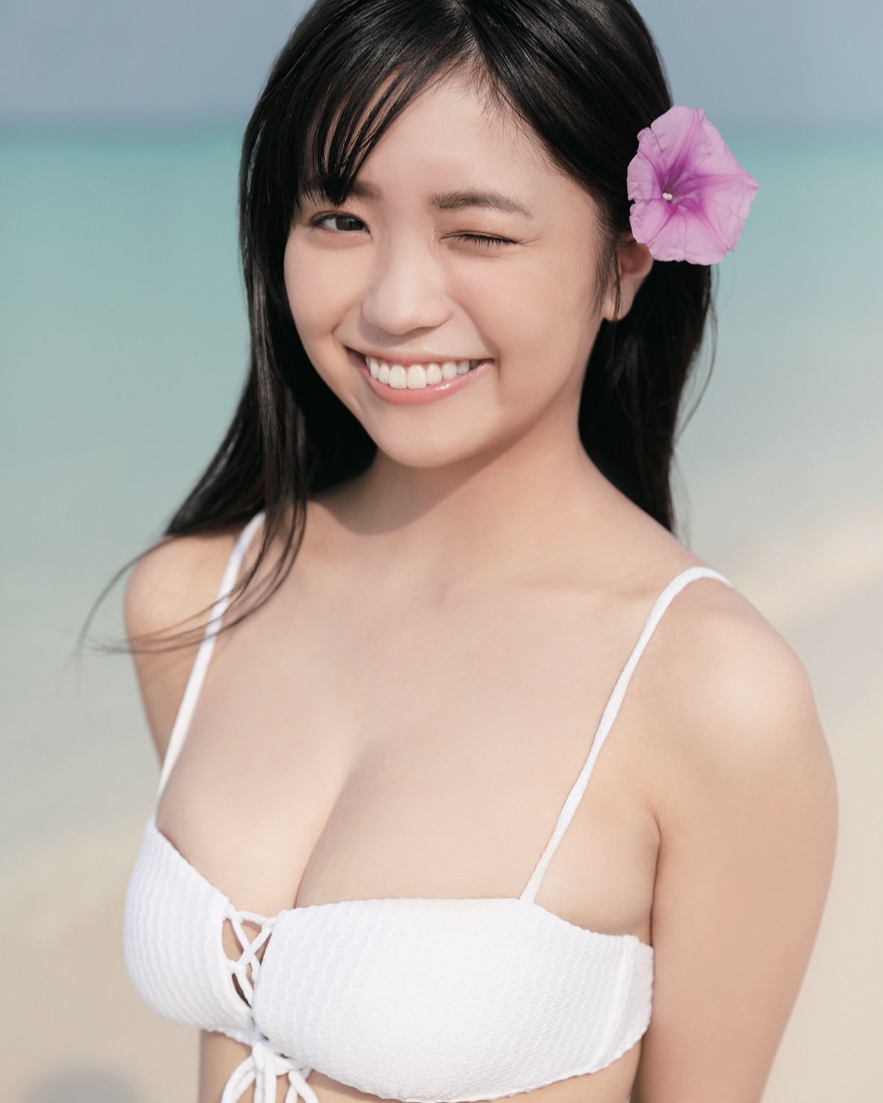 F 巨彈出擊！21 歲「大原優乃」解放青春肉體 陽光笑容帶你快轉來到夏天