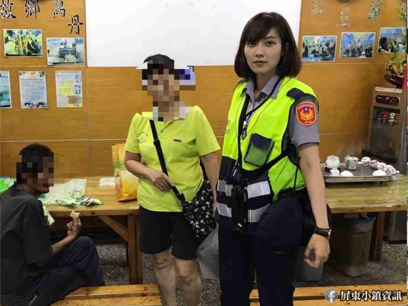 屏東萬丹分駐所正妹女警「林孝芸」笑容太甜　網友求被逮捕