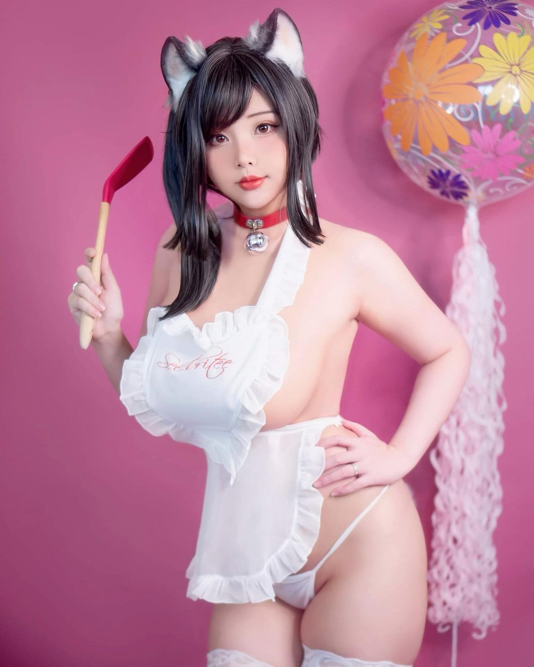 巨乳勝！批踢踢鄉民激推&#8230;亞裔Coser《Hana Bunny》白泡泡大奶濃醇香