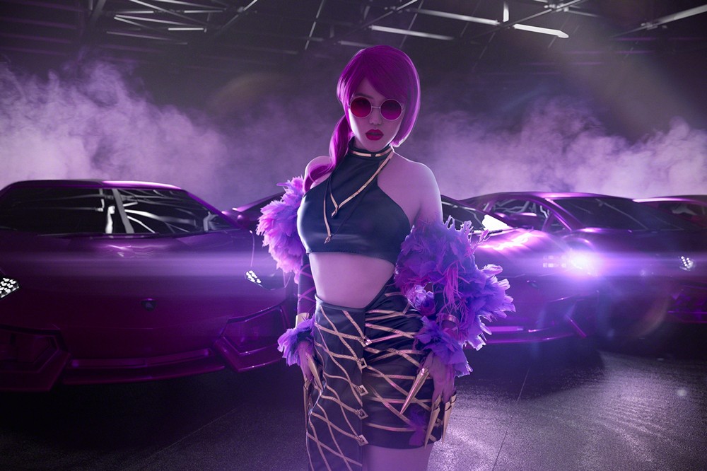 Lada Lyumos - KDA Evelynn - 貼圖 - 歐美寫真 -