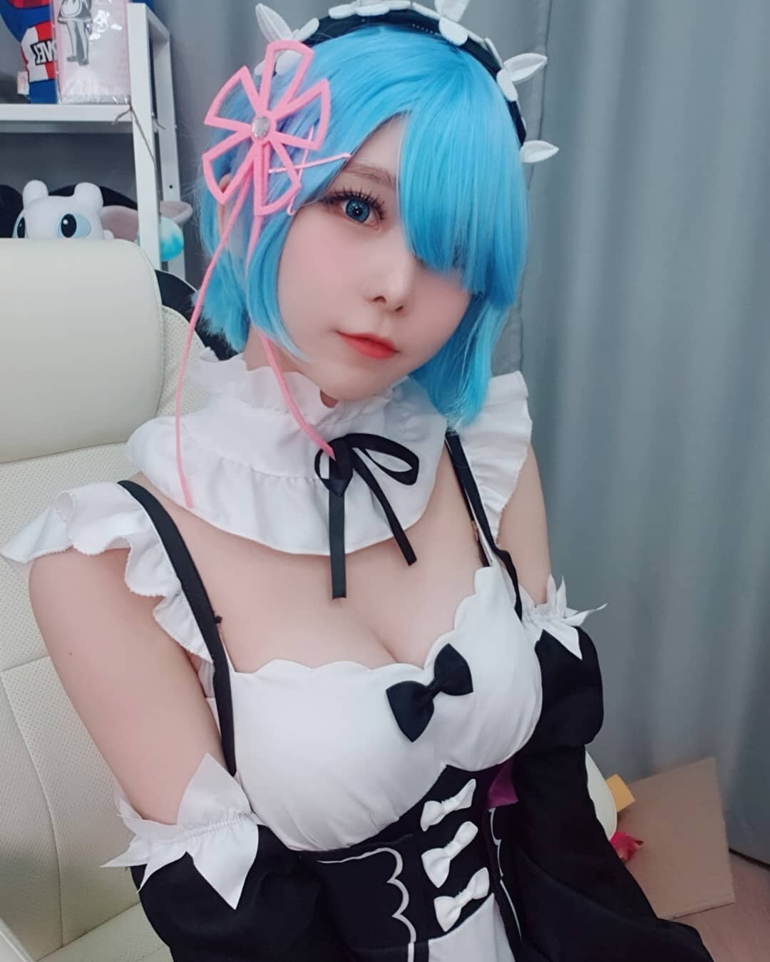 Coser 都這麼辣的嗎？南韓正妹 Sunha 雪乳超有料　散發滿滿工口感