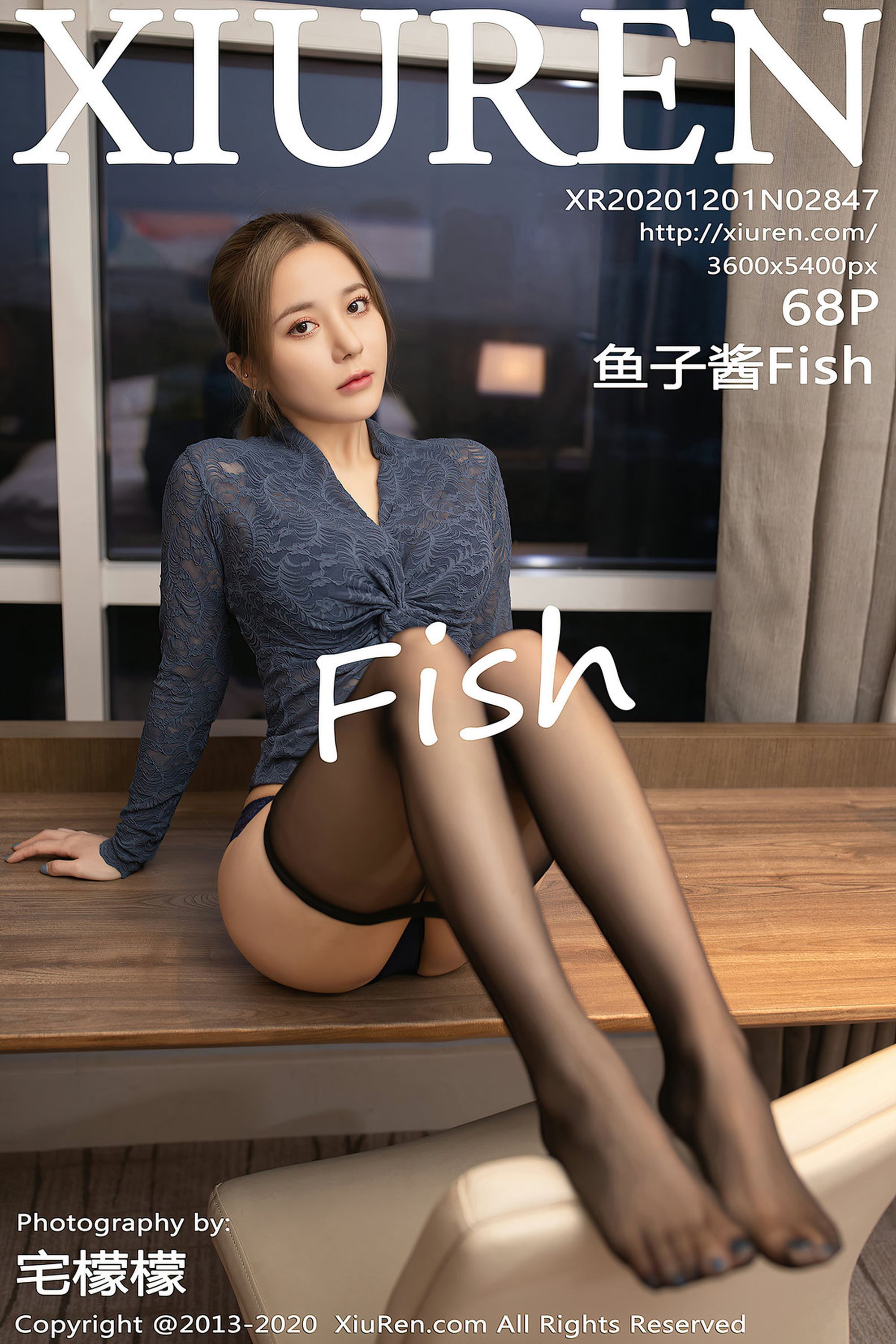 【Xiuren秀人系列】2020.12.01 No.2847 魚子醬Fish完整版無水印寫真【69P】 - 貼圖 - 絲襪美腿 -