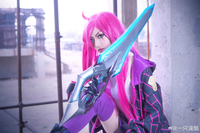 英雄聯盟   卡特琳娜   戰斗學院   @一只漠煙 - COSPLAY -