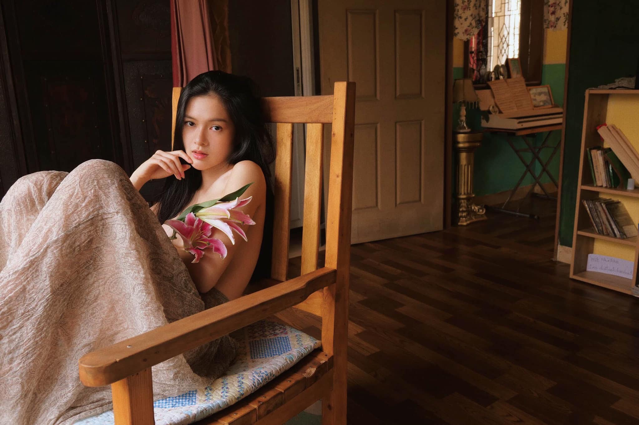 年輕的女孩百合派對-攝影 Anh Vu - 亞洲美女 -