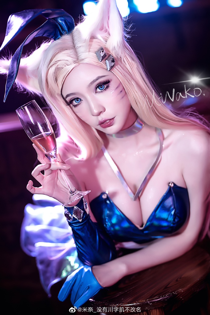 英雄聯盟   阿狸   K/DA女團   @米奈_沒有川字肌不改名 - COSPLAY -