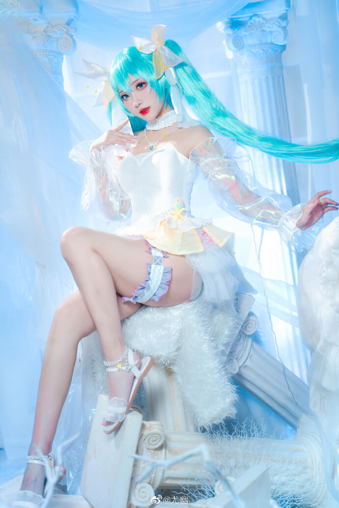 初音未來MIKU未來有你cos cn尤幽 - COSPLAY -